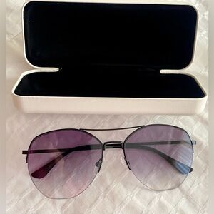 New Calvin Klein Stylish Aviator Sunglasses